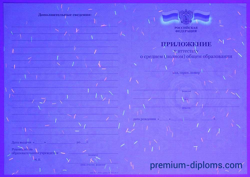 Аттестат 11 классов 2010-2013 год фото